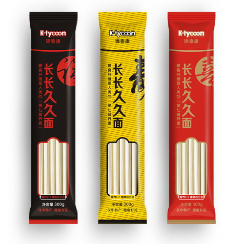 陕南特产魔芋面长长久久面长寿祝寿面1800g